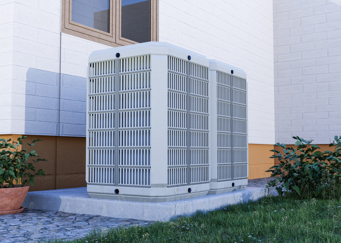 High Velocity HVAC system in a modern home setting
