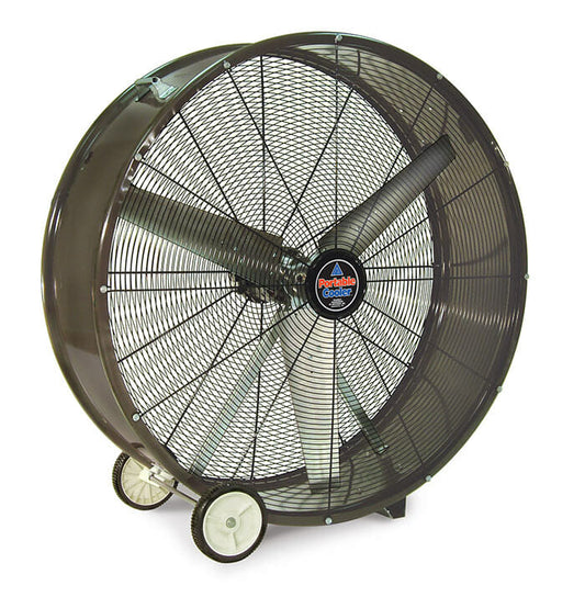 QBD3623 Triangle 36" 2 Speed Direct Drive 1/2 HP 115V 1-Phase Open Drip Proof Motor Portable Cooler Fan