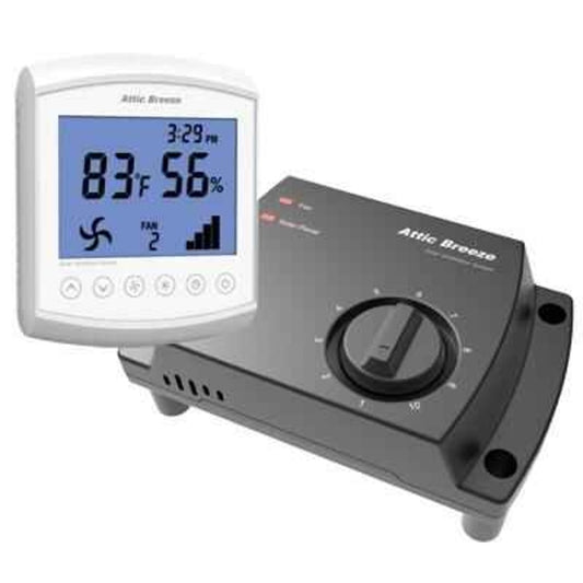 CS-10A Attic Breeze Vent System Controller Breeze Mate™, Adjusting Temp. & Humidity