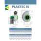 P15SS2P050 Plastec Ventilation Duct Fans Plastec 15 Direct Drive Forward Curve Polypropylene Blower